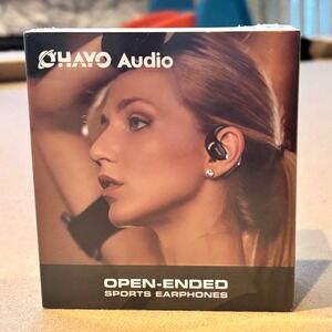 Open Ended Sports Earbud EarPhone Earhook Bluetooth 5.4 Waterproof Smart Display